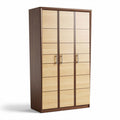 Wooden storage cabinet with multiple drawers for organization 180 x 90 x 40cm